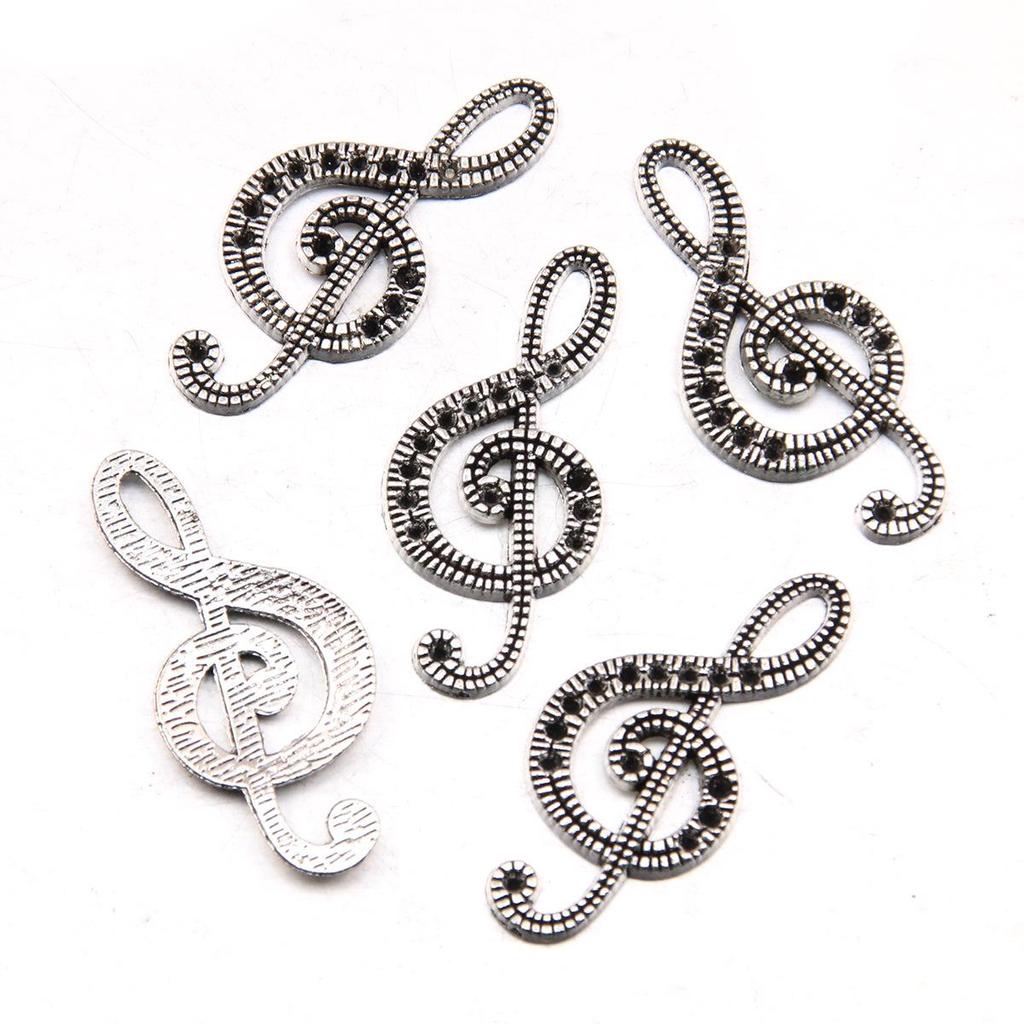 Retro Multi-Instrument Antique Silver Pendant Handmade Necklace Bracelet – Creative Accessories Boutique