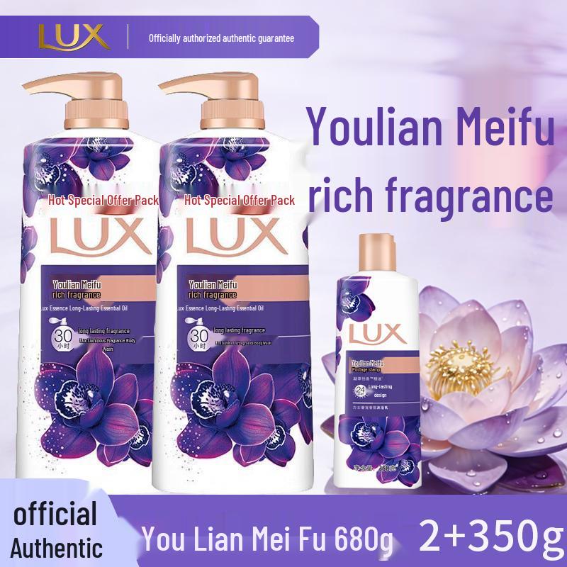 

LUX Enchanting Lotus Scent Shower Gel