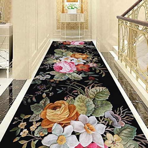 Home Living Room Hallway Persian Style Carpet Hallway Foyer Home Washable Entrance Carpet