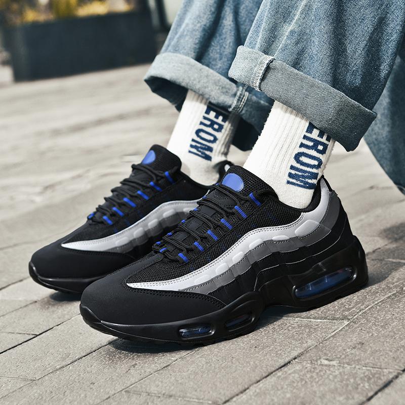 Nowe Buty do Biegania Trener Męskie Sportowe Lekkie Modne Casualowe Wygodne Oddychające Luksusowe Buty do Joggingu