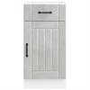 Kitchen Base Cabinet "Lucca" Concrete Gray Glued Wood