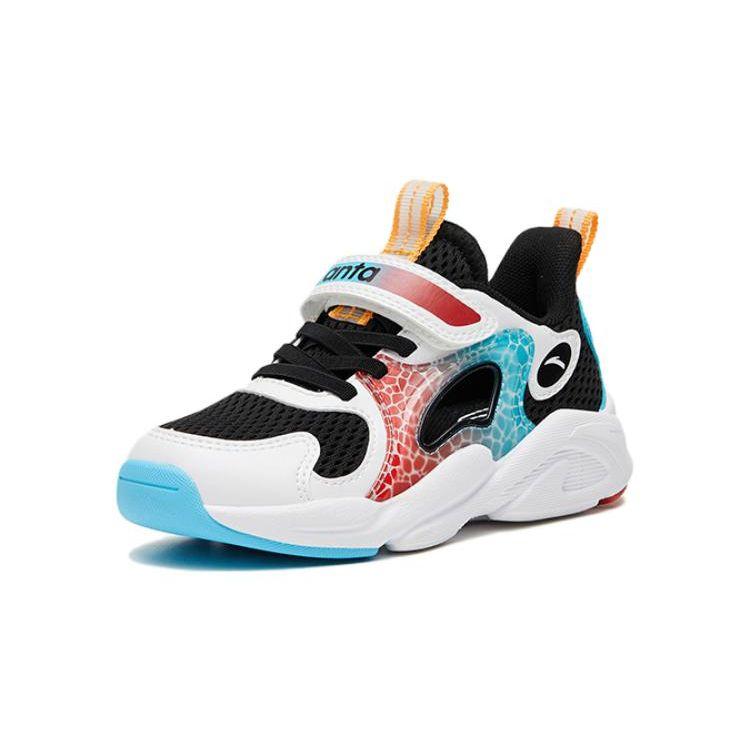 Anta Non-Slip Wear-Resistant Sports Casual Shoes Kids Sneakers White Red Blue 312329980-1