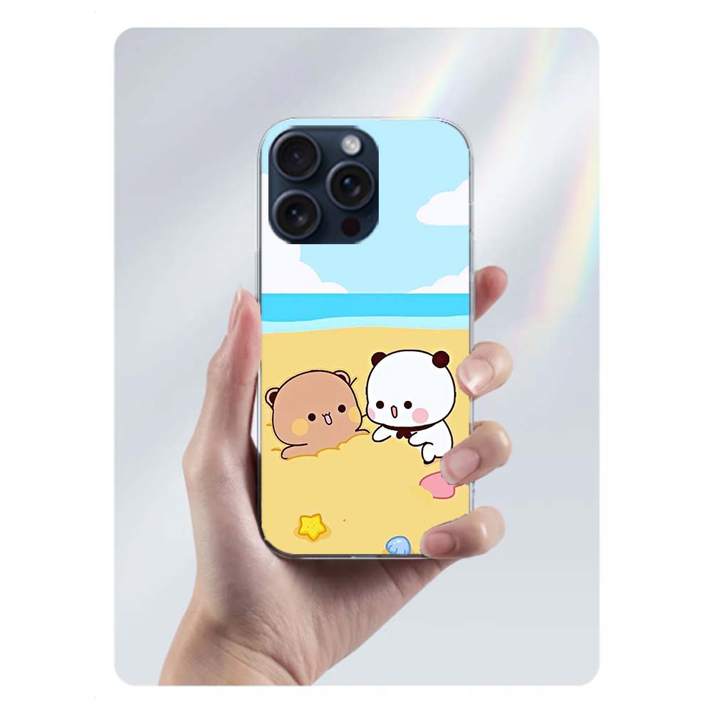

Cute BuBu DuDu Phone Case For Iphone 17 Air 16 Pro 15 Pro Max 14+ Plus 16E 11 13 12 Mini XR X XS 7 8 SE 2020 Cover Fundas Shell iPhone 12 Mini