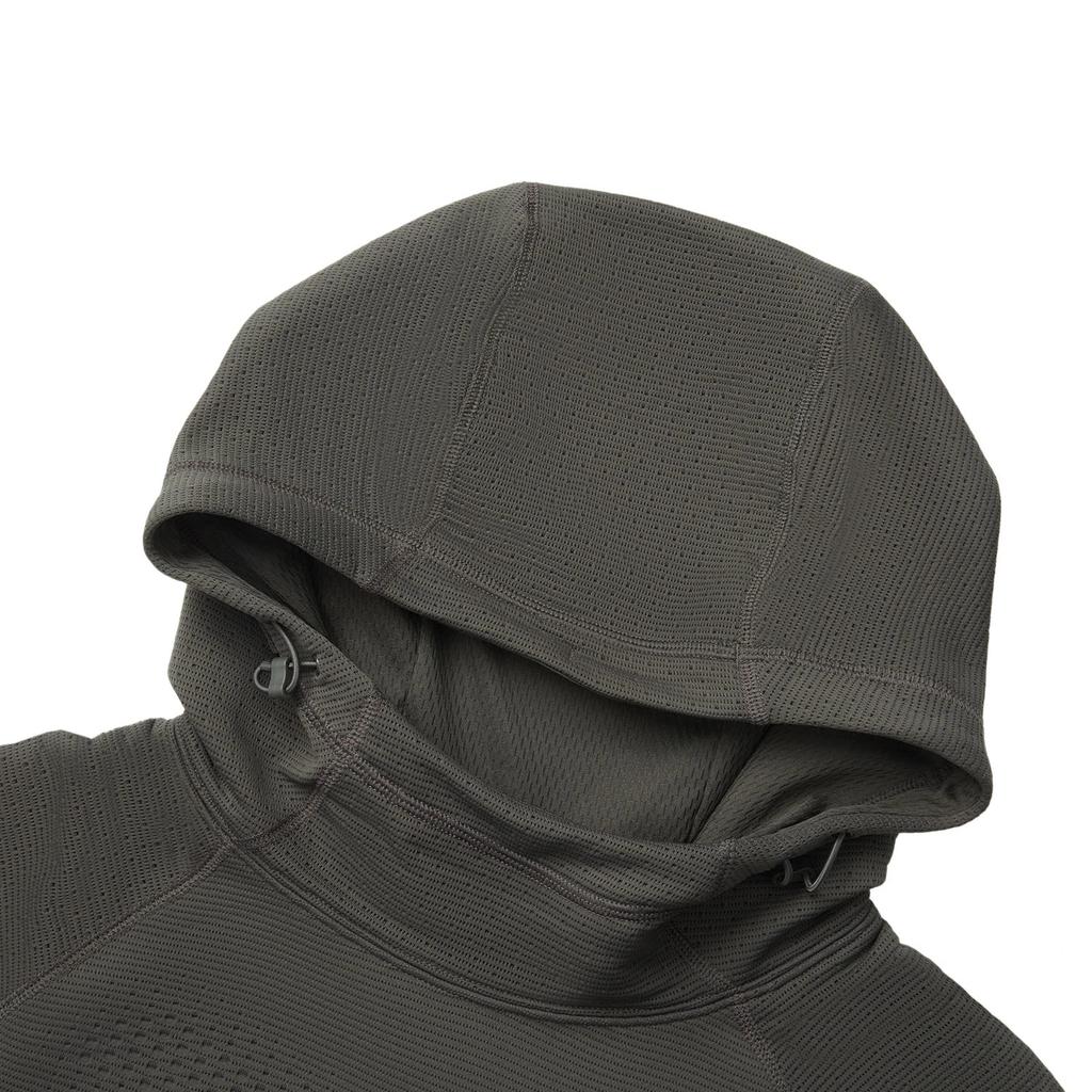 Li Ning Cba Series Solid Color Logo Hoodie Comfortable Breathable Versatile Casual Sweatshirt Men Hoodies Graphite-Grey AWDU521-4