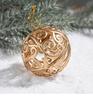 Gangheng Gold Star Pendant and Irregular-Shaped Christmas Tree Ornaments Set