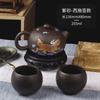 Fire Qilin raw ore color-changing purple clay pot handmade phoenix pot Xishi pot water bird call teapot well bar pot