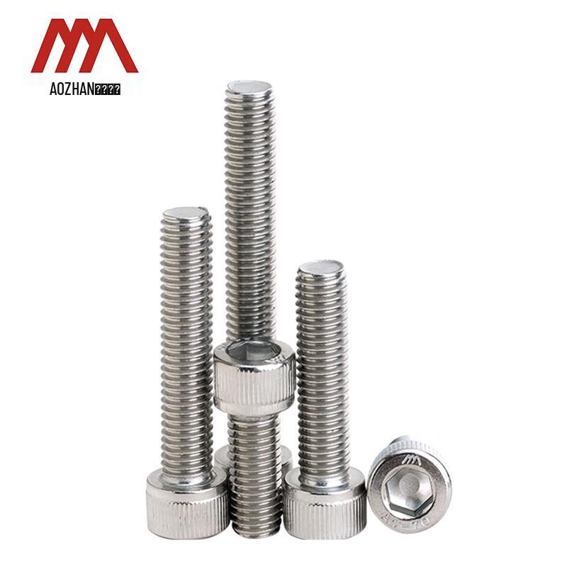 Aozhan Industrial 316 SS DIN912 Hex Socket Full Thread Screws