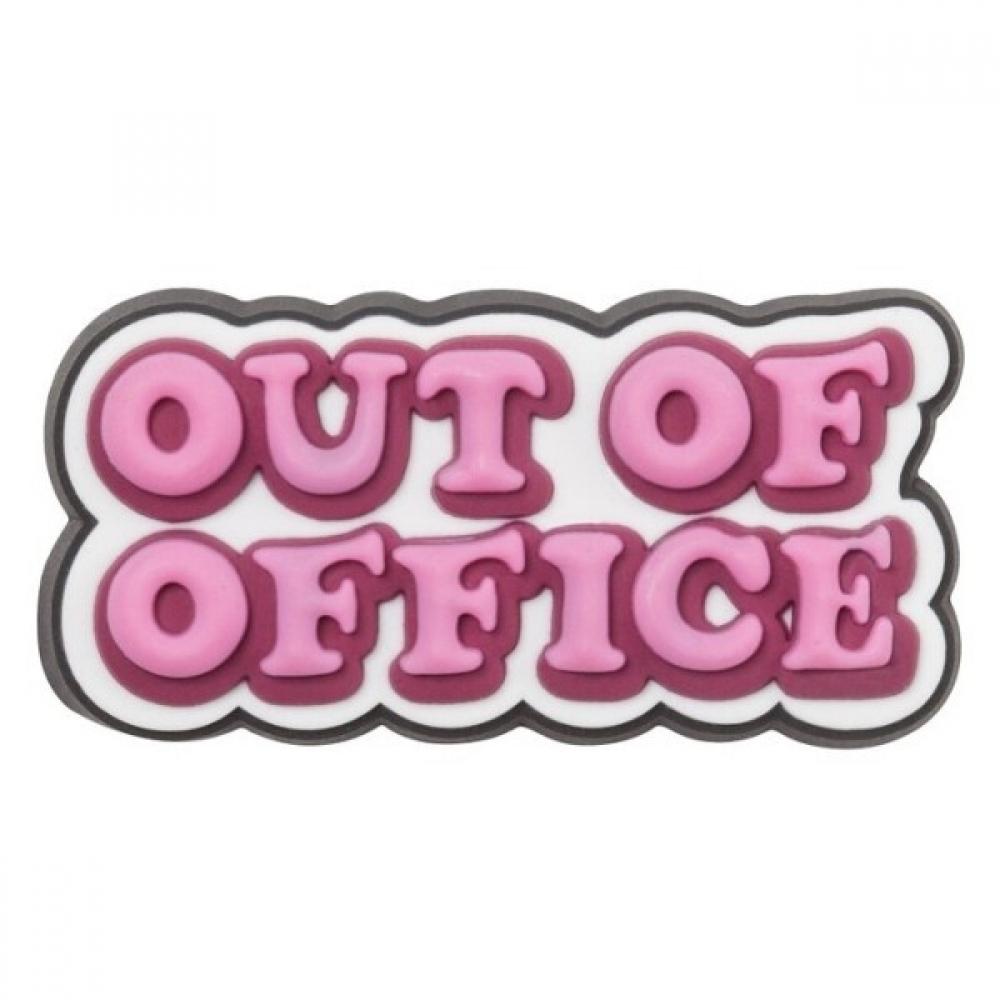 

Надпись «Out Of Office» от Crocs Zibbitz 10008470 free