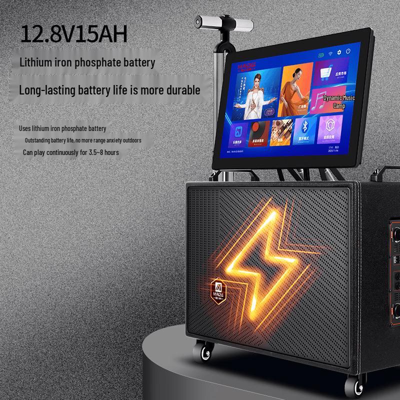 MALONE Portable KTV Speaker with HD Display (CN version)