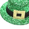 Festive Green Hat Hair Clip for St. Patrick's Day Celebration