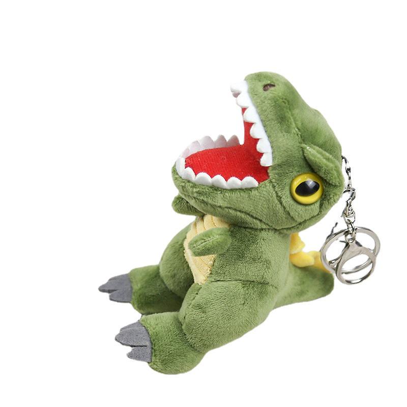4-Zoll Tyrannosaurus Rex Schlüsselanhänger: Plüsch Dinosaurier Figur & Handtaschenanhänger – Greifautomat Spielzeug Geschenk