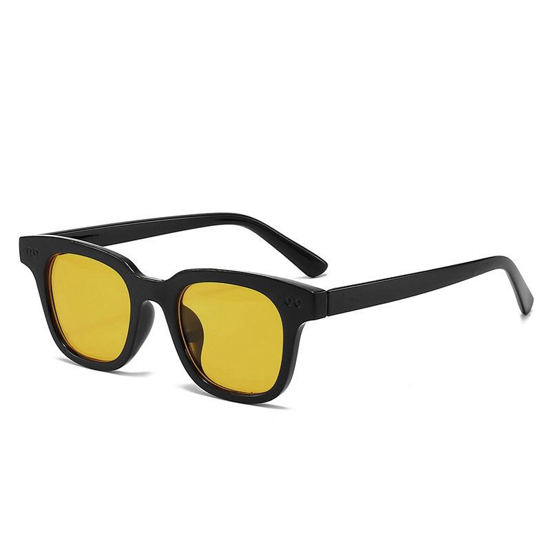Sunglasses Small Frame Square Sunglasses Men'S And Women'S High-End Photo Sunscreen Glasses