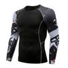 Herren Quick-Dry Langarm Sportstrumpfhose & Trainingsshirt