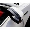 For Jaguar F-PACE FPace 2016 2017 2018   Car Eyebrow Rear Rearview Side Glass Mirror Trim Frame Rain Shield Sun Visor