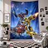 Wall TapestryTransformers Art Hanging Cloth Decorative Background Cover for Room Decoration