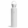 Unisex Thermal Bottle Hydro Flask Standard Flex 710 White S24Csx110