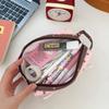 New Angel Stars Pen Bag Large Capacity with Handle Stationery Bag Cartoon Gift Cosmetic Bag Students Supplies