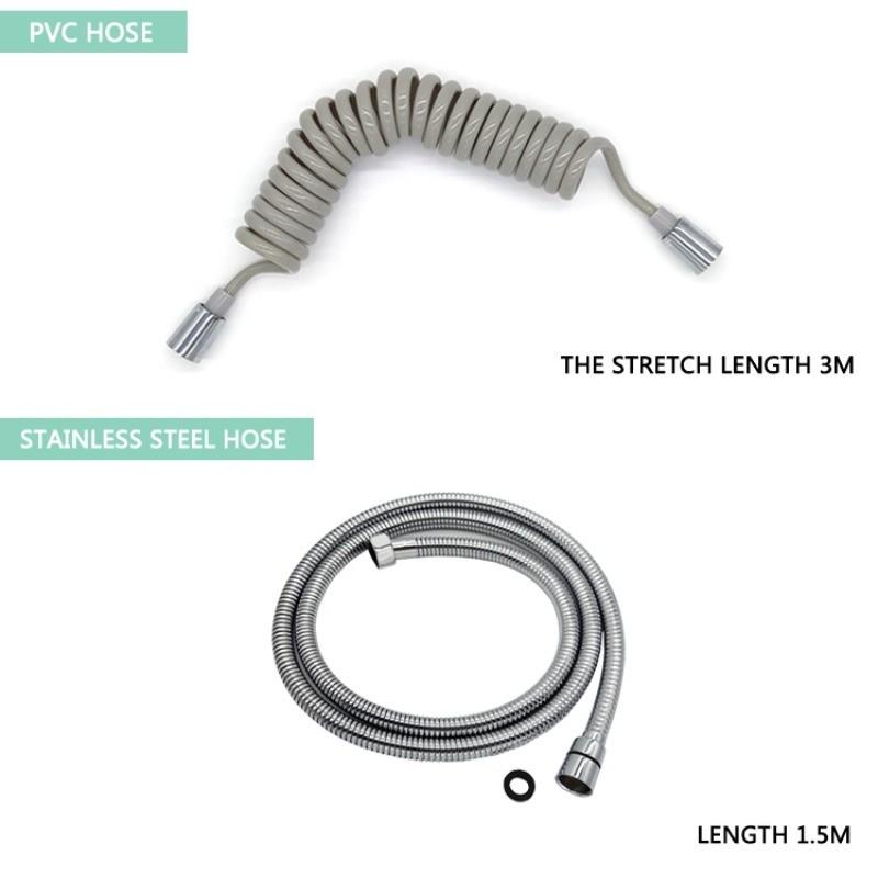 Toilet Bathroom Sprayer Wall Mounted High Pressure Bidet Sprayer Cleaning Tools Household Sprayer Shower Set