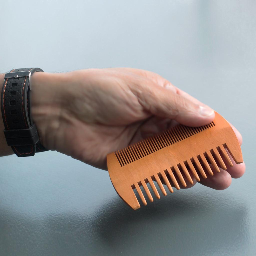 Beard Comb Double-Sided Wooden