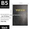 Special Edition A5/B5 Business Meeting Minutes Loose-leaf Notebook with Buckle