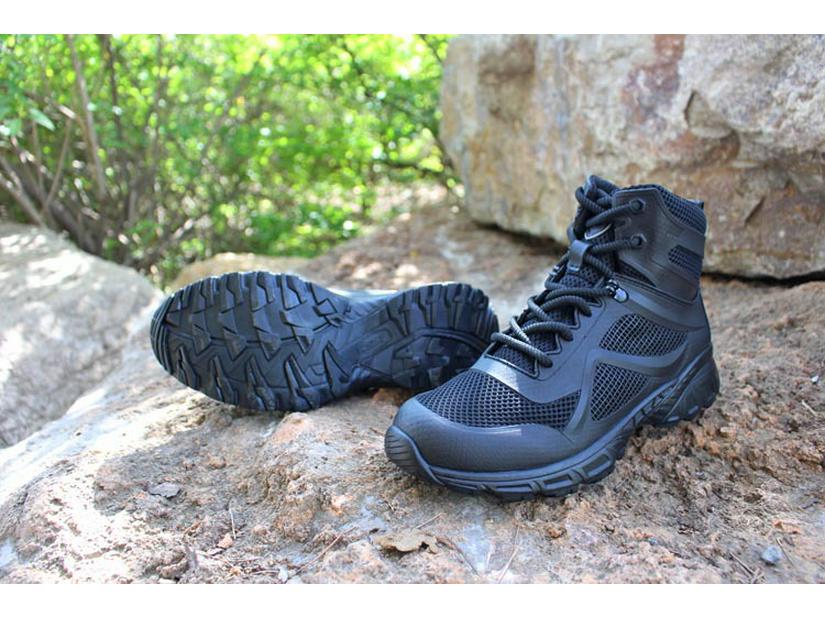 Men's Ultra-Light Tactical Mesh Boots - Breathable, Shock-Absorbing Summer Training and Security Footwear