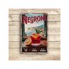 Neon Negroni Venice Retro Metal Wall Art Bar Decor