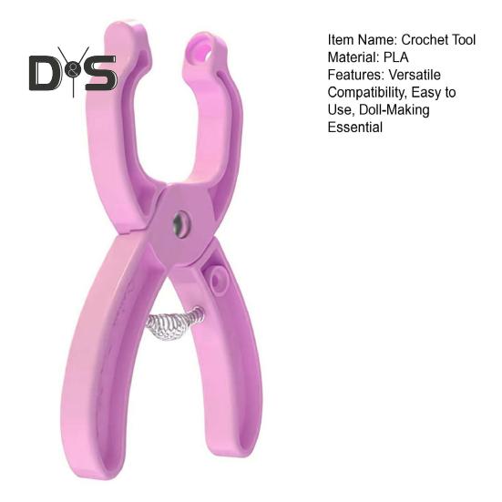 Safety Eye Installation Tool Doll Making Safety Eye Tool DIY Crochet Doll Auxiliary Tool for 5-30mm Safety Eyes Crochet Projects