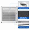 Plastic Vent Grille Square Pipe Vent Easy Install Wall Vent