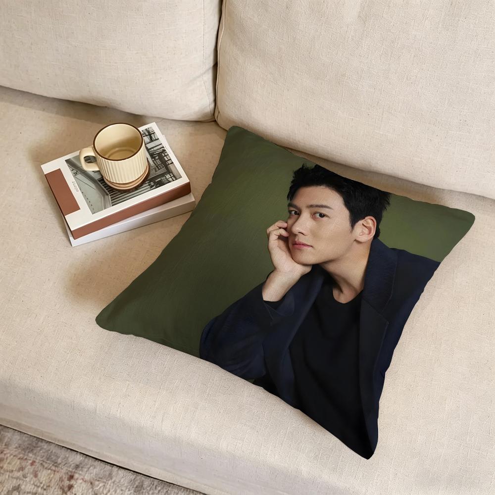 J-Ji Chang-Wook Cushion Cover Fabric Soft Furnishing,Pillowcase, Cushion Cover, Sofa Pillow, Home Decoration