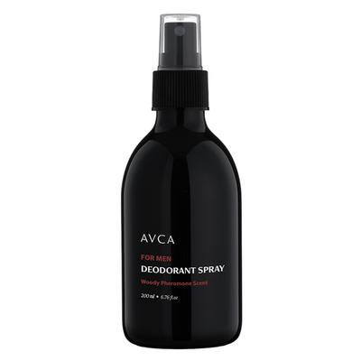 Abka For Men Deodorant Spray Woody Pheromone Fragrance, 200ml, 1 Unit