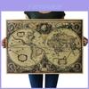 Dedc Vintage Globe Mapa Starego Świata Matowy Papier Plakat Oszałamiająca Sztuka Dekoracyjna Dla Miłośników Vintage