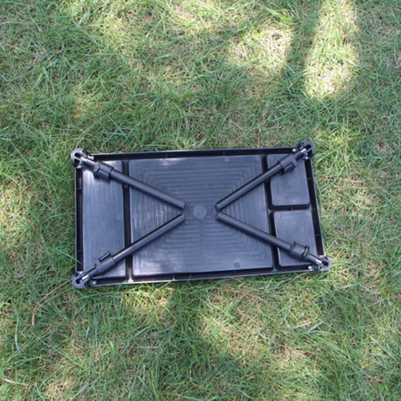 Masă Pliabilă pentru Momeală de Pescuit, Birou Ajustabil pentru Picnicuri cu Picioare Extensibile, Masă Pliabilă pentru Camping în Aer Liber, Ușor de Utilizat