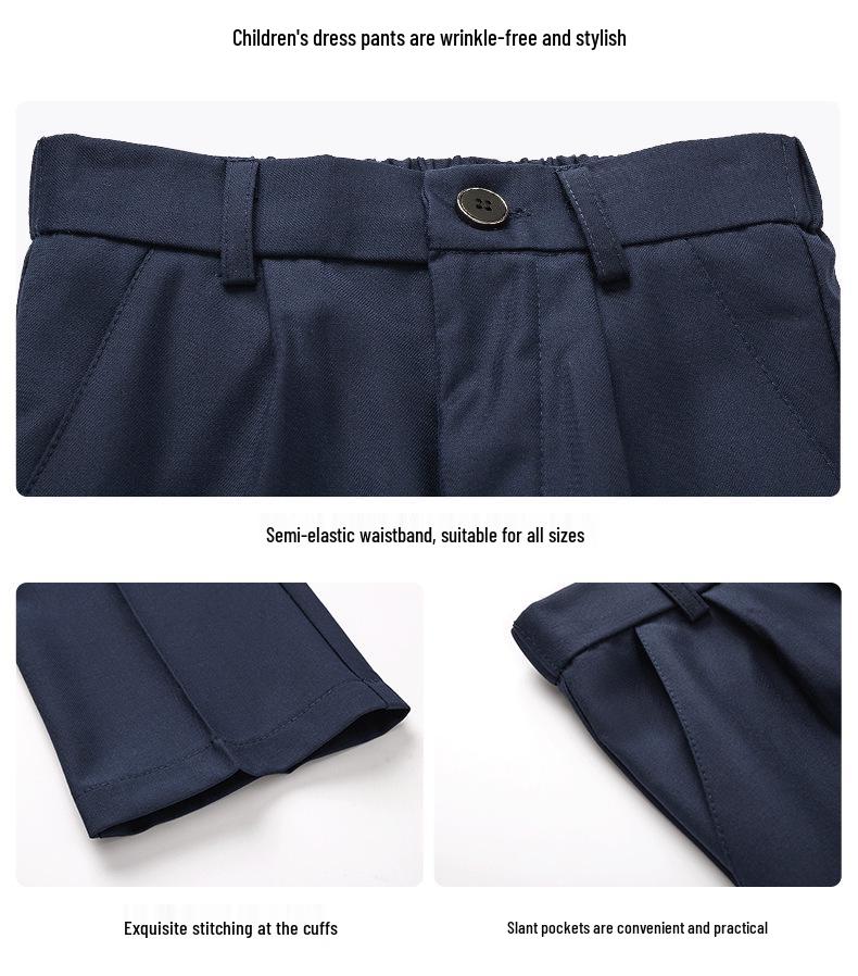 Children's British Academy Style School Uniform Set for All Seasons - Elementary & Kindergarten