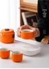 Portable Tea Ceremony Set: One Pot & Four Cups - Compact Business Gift