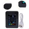 Air Quality Meter,High Accurate CO2 Real Time Display Analyzer for Indoor Outdoor
