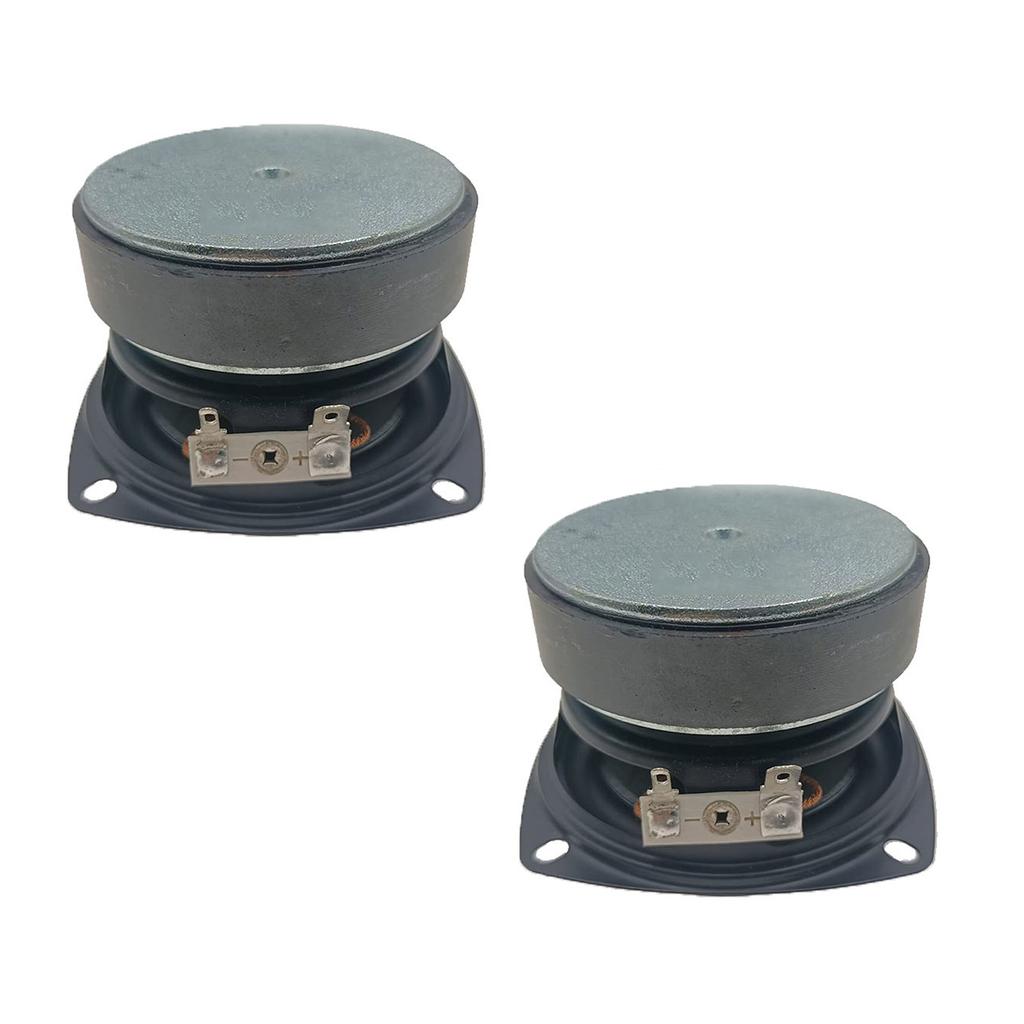 2Pcs 78mm Speakers 3Inch Full Frequency 4Ohm 15W Loudspeaker DIY Bass Sound For Home Theaters Loudspeakers