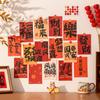 15pcs/set Chinese Style Spring Festival Couplets DIY Blessing Greeting Cards  for Wall Door