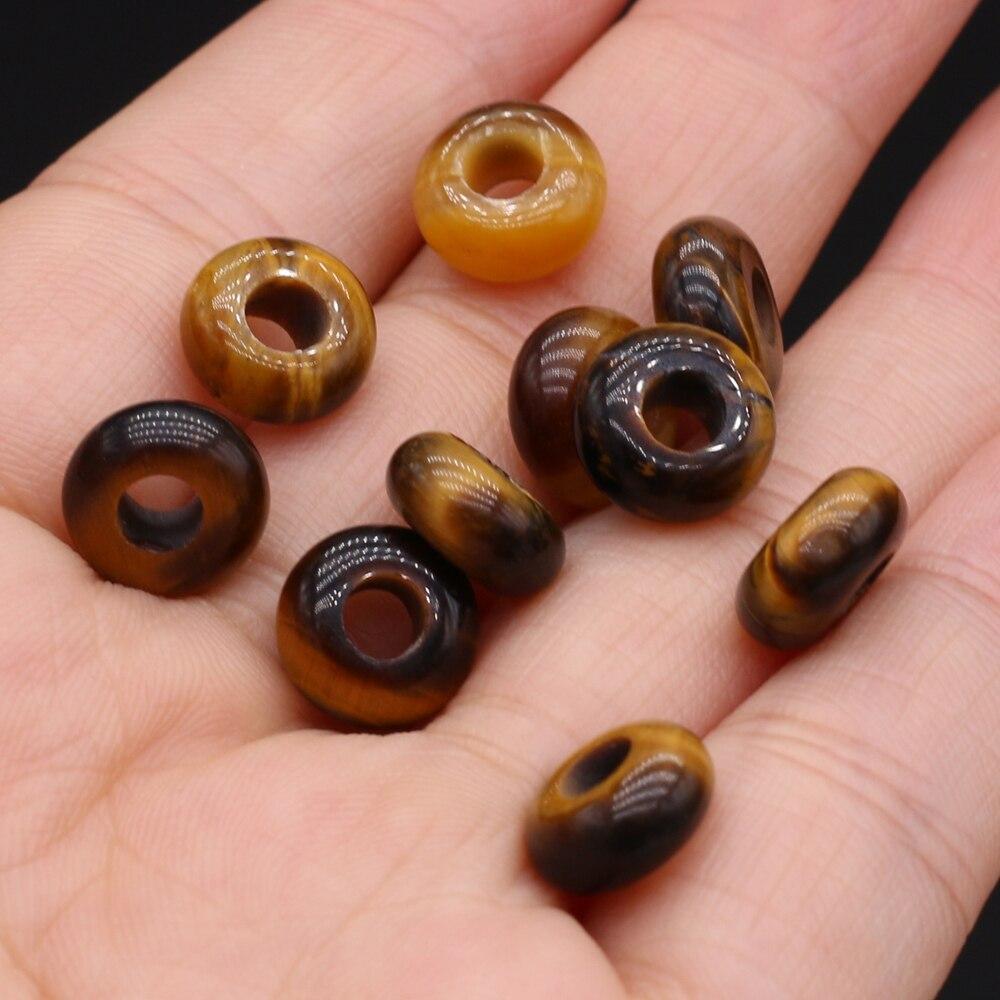 

10 шт., Лидер продаж, бусины из натурального камня, полудрагоценные свободные бусины для изготовления ювелирных изделий, ожерелье, кулон, браслет, серьги, аксессуар 10pcs/5x10mm