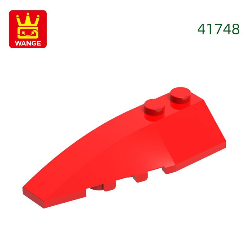 Non-Toxic 47Pcs/Lot 41748 2X6 Left Wedge Building Blocks Moc Accessories Compatible With Bricks Diy Children Toys Assembly Gift Box