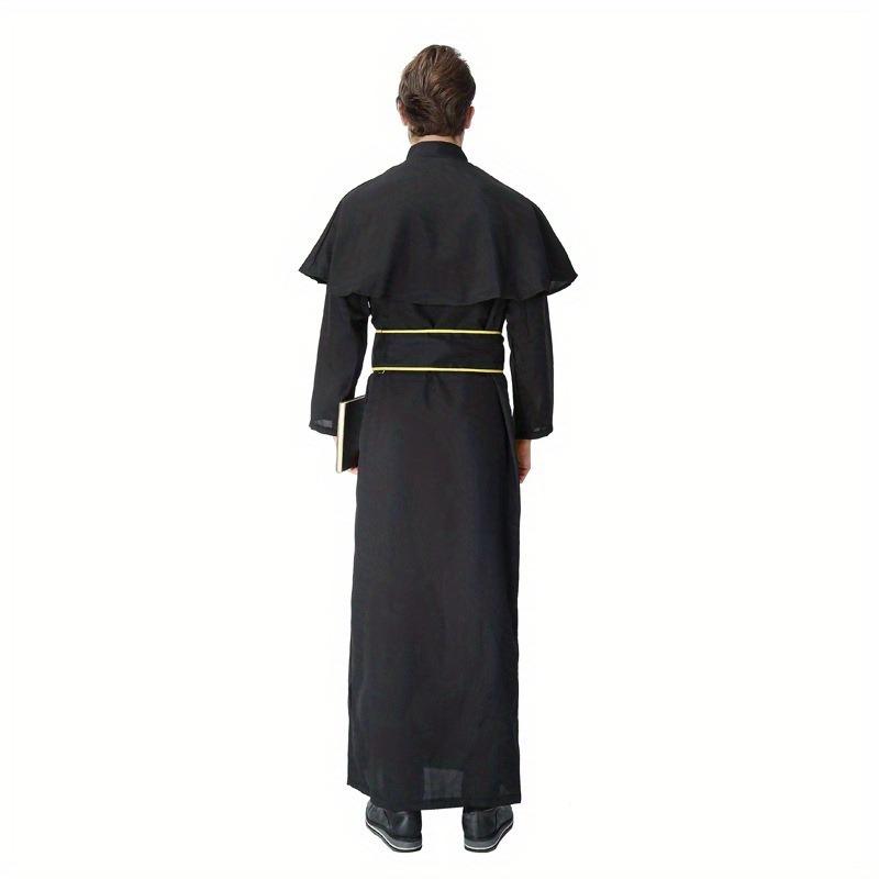 Halloween Easter Priest Costume Adult Male Role Play Themed Party Realistic Photo Accurate Festive Celebration
