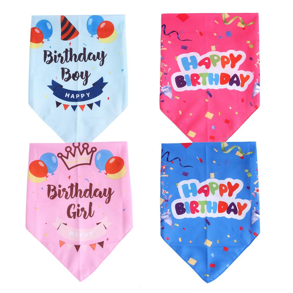 Dog Head Triangle Scarf Bandage Scarf Pet Products Kitten Kitten Neck Accessories Gift