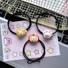 Westie Sweet Cartoon Fluffy Hair Tie - Girlish Rubber Band Headwear Accessory