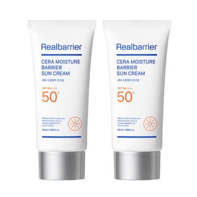 Cera Moisture Sun Cream (50ml X 2ea Set) – SPF50+ PA++++ Hydrating Barrier Sunscreen with Ceramide & MLE® Technology