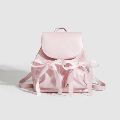 Backpack Summer Fashion Trend Ballet Sports Girl Cute Sweet Bow Pocket Backpack Girl