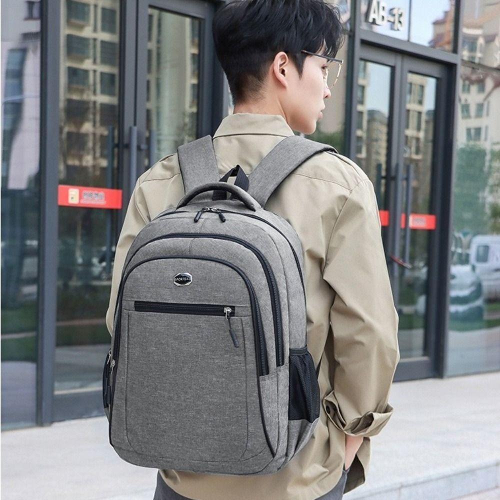 Fashion Waterproof Large Capacity Backpack Wear-resistant Multi Pocket Commuting Backpack Large Capacity Shoulders Bag Travel