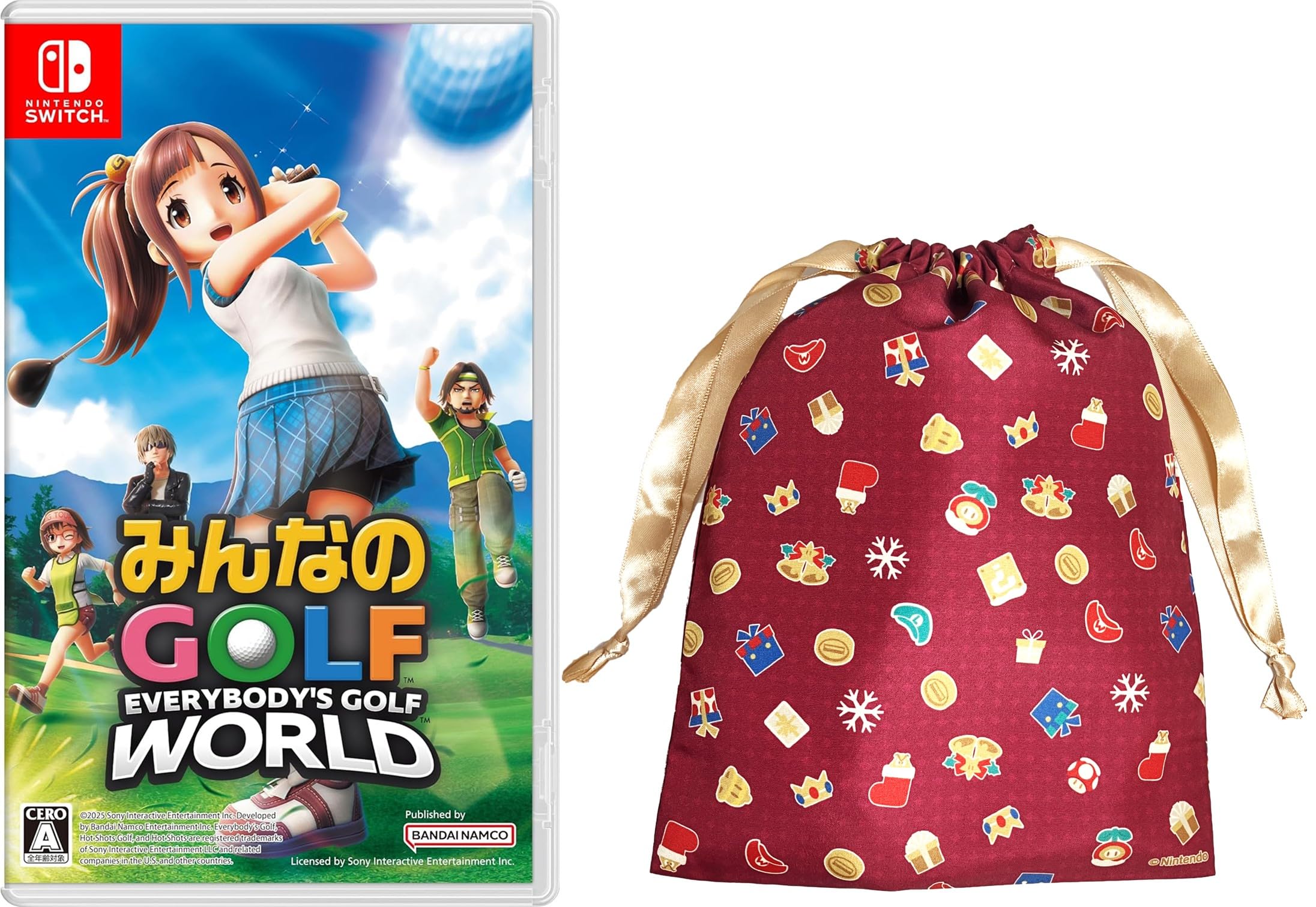 

Golf World 2025 Holiday Gift Bag Included Everybody s -Switch Bonus