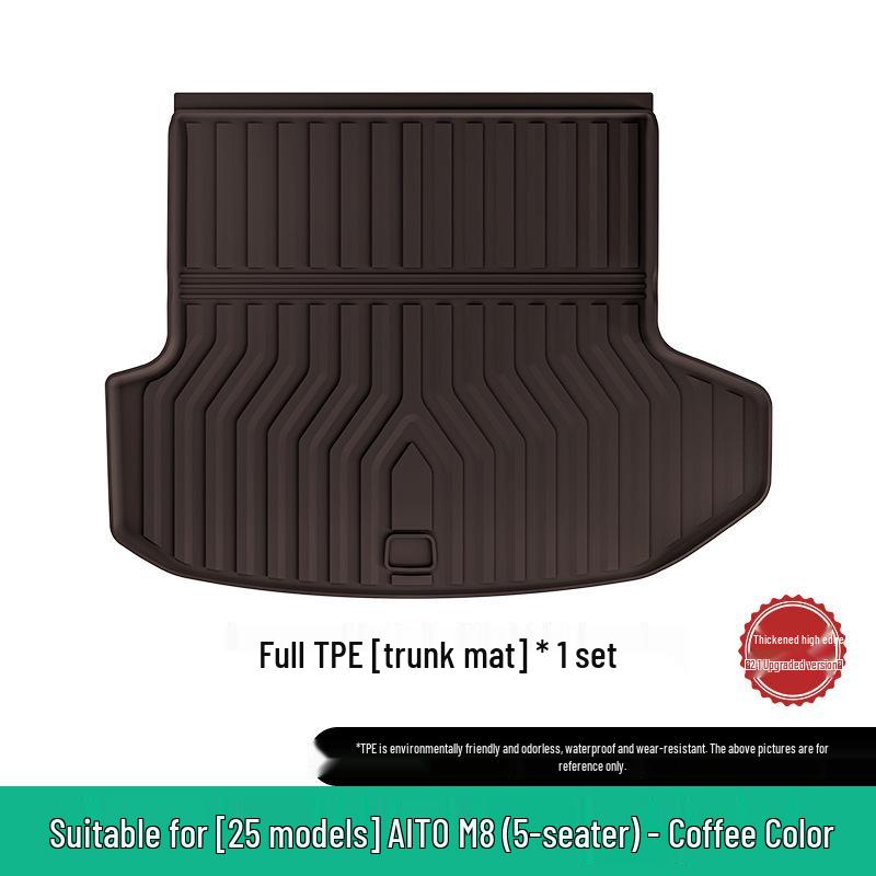 AITO M8 TPE Mats: Floor, Seat Back, Trunk for 25 Models