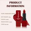 Gloss à Lèvres Velours Mat - Rouge à Lèvres Teinté Rouge Waterproof, Hydratant, Longue Tenue, Finition Mate Avancée Pour Tous les Types de Peau