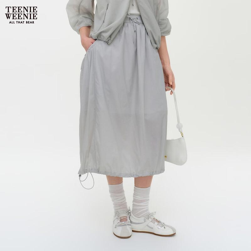 Teenie Weenie Women's Simple A-Line Long Skirt