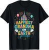 Happiest Grandma On Earth Shirt, Grandmother Mother's Day T-Shirt